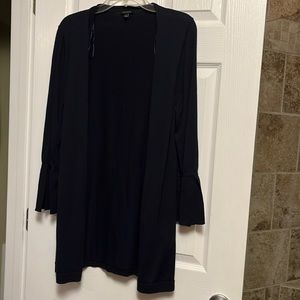 Talbots 4/5 sleeve open cardigan sweater